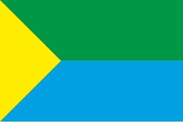 Флаг села Калиновка Бахмутского района Донецкой области Украины Флаг села Калиновка Бахмутского района Донецкой области Украины