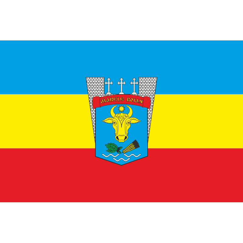 Прапор села Бояни Чернівецького району Чернівецької області України Прапор села Бояни Чернівецького району Чернівецької області України