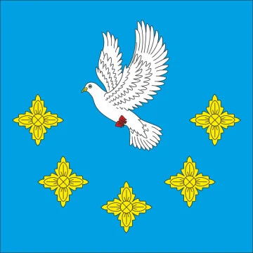 Флаг села Каменка Черновицкого района Черновицкой области Украины