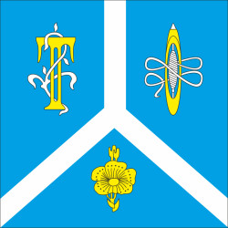 Прапор села Тарашани Чернівецького району Чернівецької області України