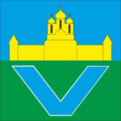 Флаг села Межирич Ровненского района Ровненской области Украины
