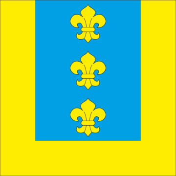 Флаг села Шпанов Ровненского района Ровненской области Украины Флаг села Шпанов Ровненского района Ровненской области Украины