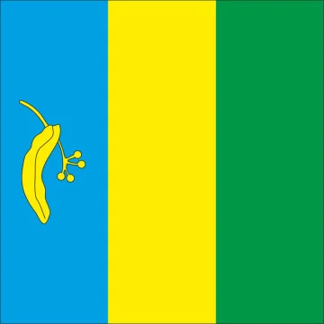 Флаг села Гремячее Ровненского района Ровненской области Украины Флаг села Гремячее Ровненского района Ровненской области Украины