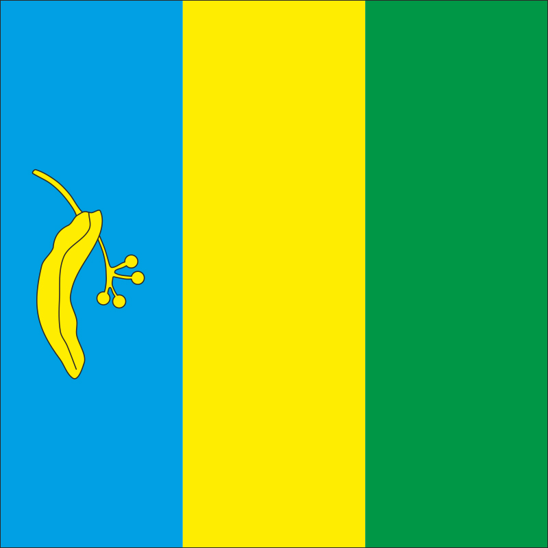 Флаг села Гремячее Ровненского района Ровненской области Украины Флаг села Гремячее Ровненского района Ровненской области Украины