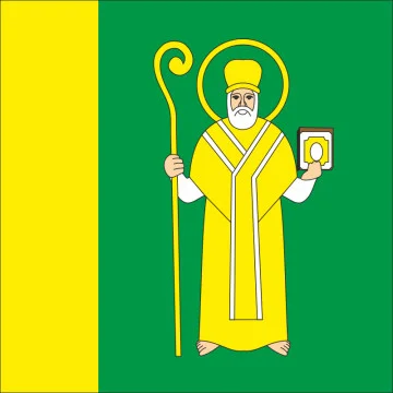 Прапор села Глухи Ковельського району Волинської області України