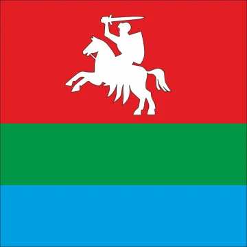 Флаг села Литовеж Владимир-Волынского района Волынской области Украины. Враиант-01 Флаг села Литовеж Владимир-Волынского района Волынской области Украины. Враиант-01