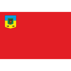 Прапор села Донцівка Старобільського району Луганської області України Прапор села Донцівка Старобільського району Луганської області України