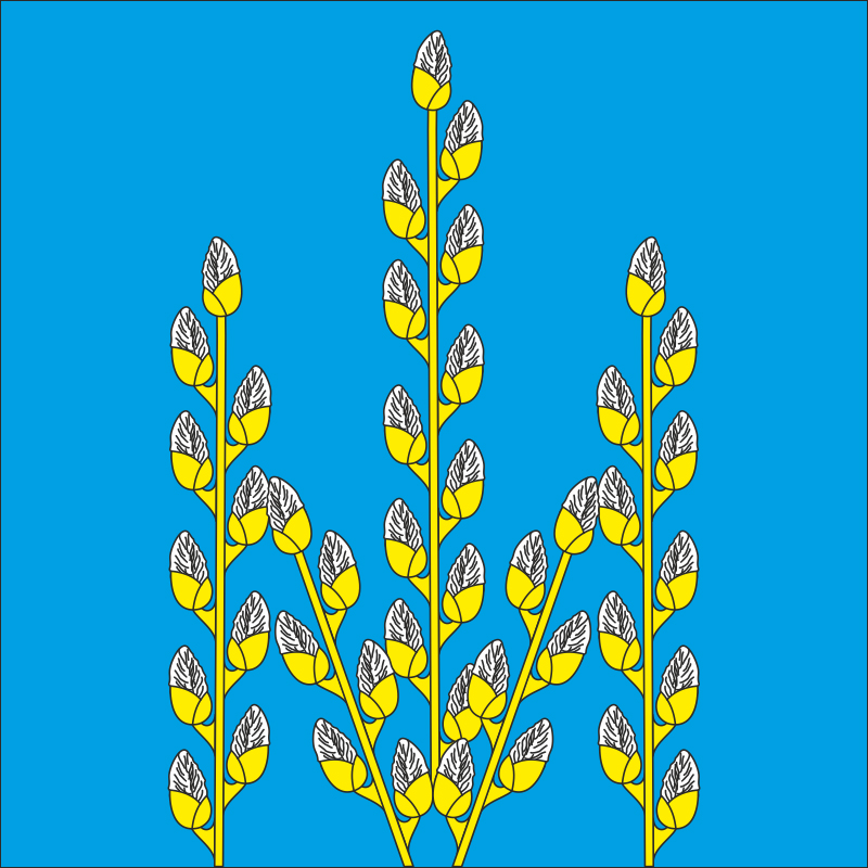 Флаг села Лозовая Тернопольского района Тернопольской области Украины Флаг села Лозовая Тернопольского района Тернопольской области Украины