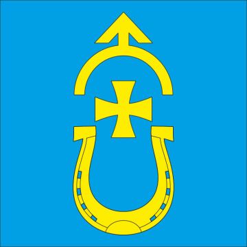 Прапор села Шляхтинці Тернопільського району Тернопільської області України Прапор села Шляхтинці Тернопільського району Тернопільської області України