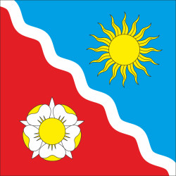 Флаг села Жагловка Хмельницкого района Хмельницкой области Украины