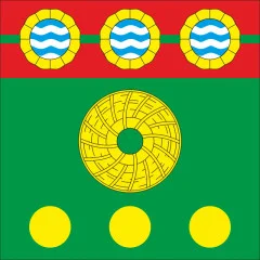 Флаг села Лонки Хмельницкого района Хмельницкой области Украины