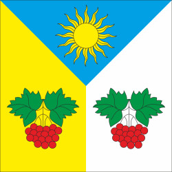 Флаг села Калиновка Хмельницкого района Хмельницкой области Украины Флаг села Калиновка Хмельницкого района Хмельницкой области Украины