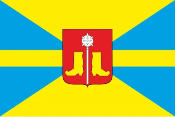 Флаг села Крутьки Золотоношского района Черкасской области Украины