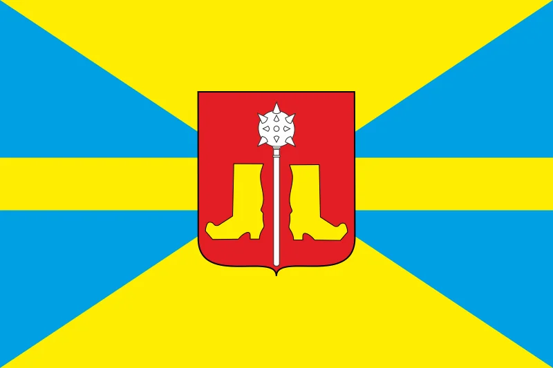 Флаг села Крутьки Золотоношского района Черкасской области Украины Флаг села Крутьки Золотоношского района Черкасской области Украины