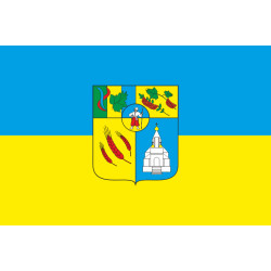 Флаг села Черкасская Лозовая Харьковского района Харьковской области Украины Флаг села Черкасская Лозовая Харьковского района Харьковской области Украины
