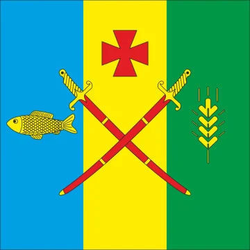 Прапор села Гвардійське Тернопільського району Тернопільської області України