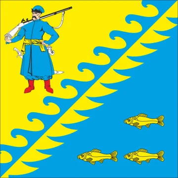 Флаг села Николаевка Одесского района Одесской области Украины Флаг села Николаевка Одесского района Одесской области Украины