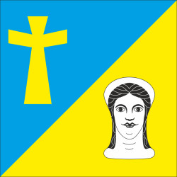 Прапор села Роксолани Одеського району Одеської області України Прапор села Роксолани Одеського району Одеської області України