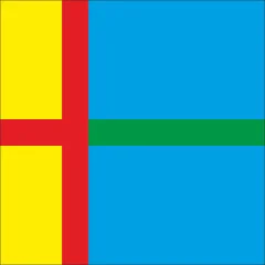 Флаг села Козловка Шаргородского района Винницкой области Украины