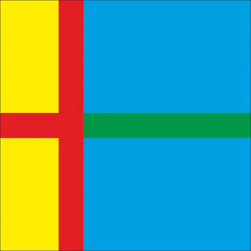 Флаг села Козловка Шаргородского района Винницкой области Украины
