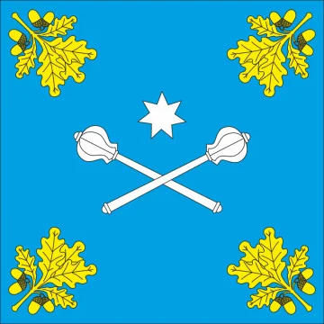 Прапор села Вертіївка Ніжинського району Чернігівської області України
