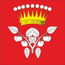 Прапор села Колибаївка Кам'янець-Подільського району Хмельницької області України Прапор села Колибаївка Кам'янець-Подільського району Хмельницької області України
