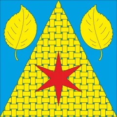 Флаг села Ольховец Каменец-Подольского района Хмельницкой области Украины