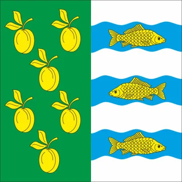 Флаг села Слободка-Глушковецкая Хмельницкого района Хмельницкой области Украины