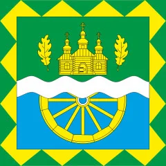Флаг села Некрасово Винницкого района Винницкой области Украины