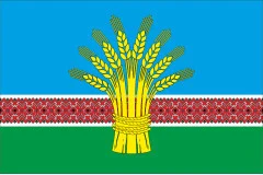 Флаг села Паланка Уманского района Черкасской области Украины