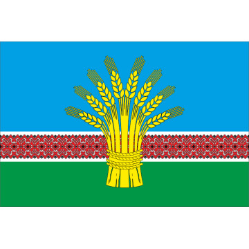Флаг села Паланка Уманского района Черкасской области Украины