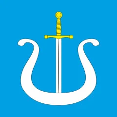Флаг села Любитов Ковельского района Волынской области Украины