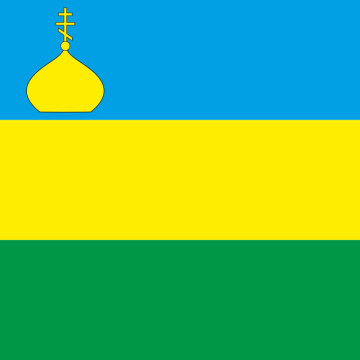 Прапор села Тростянець Дубенського району Рівненської області України Прапор села Тростянець Дубенського району Рівненської області України