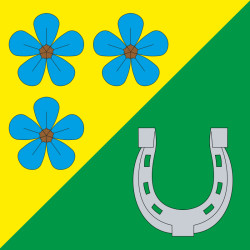 Прапор села Криски Новгород-Сіверського району Чернігівської області України Прапор села Криски Новгород-Сіверського району Чернігівської області України