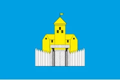 Флаг села Набутов Черкасского района Черкасской области Украины