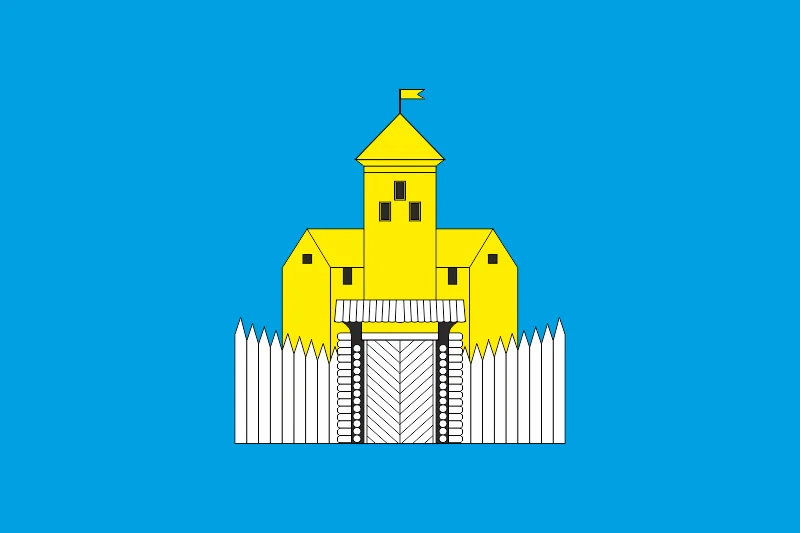 Флаг села Набутов Черкасского района Черкасской области Украины Флаг села Набутов Черкасского района Черкасской области Украины