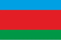 Флаг села Людынь Сарненского района Ровненской области Украины
