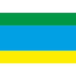 Флаг села Рудня Сарненского района Ровненской области Украины Флаг села Рудня Сарненского района Ровненской области Украины