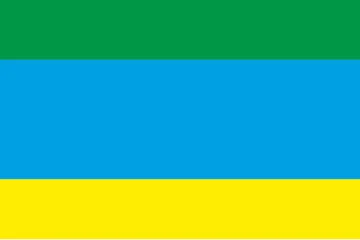 Флаг села Рудня Сарненского района Ровненской области Украины Флаг села Рудня Сарненского района Ровненской области Украины