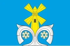 Флаг села Кичинцы Черкасского района Черкасской области Украины