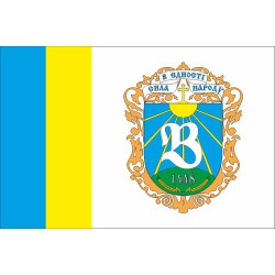 Флаг села Верхняя Калушского района Ивано-Франковской области Украины