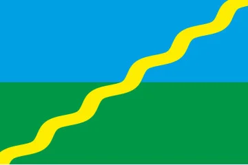 Флаг села Толокунь Вышгородского района Киевской области Украины Флаг села Толокунь Вышгородского района Киевской области Украины