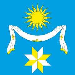 Флаг села Покровка Хмельницкого района Хмельницкой области Украины
