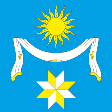 Флаг села Покровка Хмельницкого района Хмельницкой области Украины