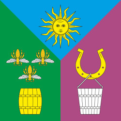 Флаг села Паевка Чортковского района Тернопольской области Украины Флаг села Паевка Чортковского района Тернопольской области Украины