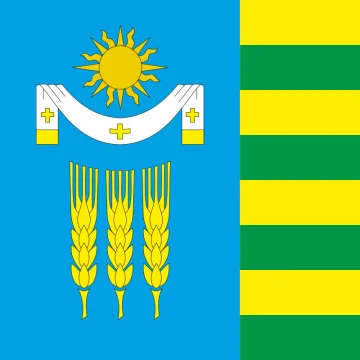 Флаг села Новоселка Хмельницкого района Хмельницкой области Украины Флаг села Новоселка Хмельницкого района Хмельницкой области Украины