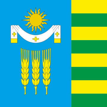 Флаг села Новоселка Хмельницкого района Хмельницкой области Украины Флаг села Новоселка Хмельницкого района Хмельницкой области Украины