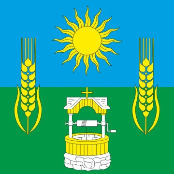 Флаг села Жилинцы Хмельницкого района Хмельницкой области Украины Флаг села Жилинцы Хмельницкого района Хмельницкой области Украины