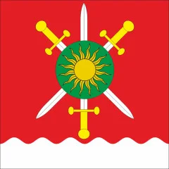 Флаг села Корытна Хмельницкого района Хмельницкой области Украины