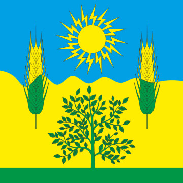 Флаг села Ясеновка Хмельницкого района Хмельницкой области Украины Флаг села Ясеновка Хмельницкого района Хмельницкой области Украины